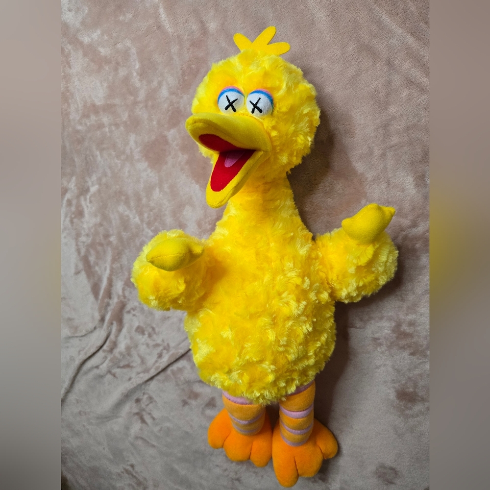 Kaws + Uniqlo Sesame Street Big Bird
